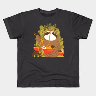 Slow food animals Kids T-Shirt